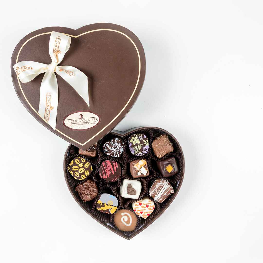 Valentines Chocolate Heart Boxes
